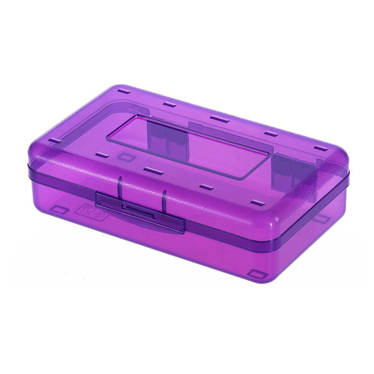 Transparent PP Plastic Pencil Case Large Capacity Multifunctional