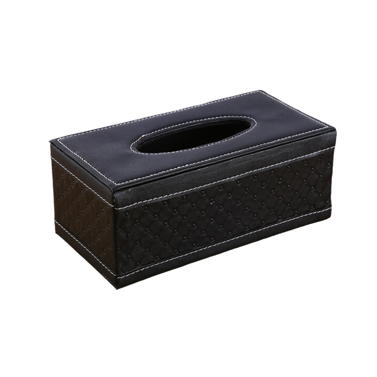 PU Leather Tissue Box Holder for Home Office
