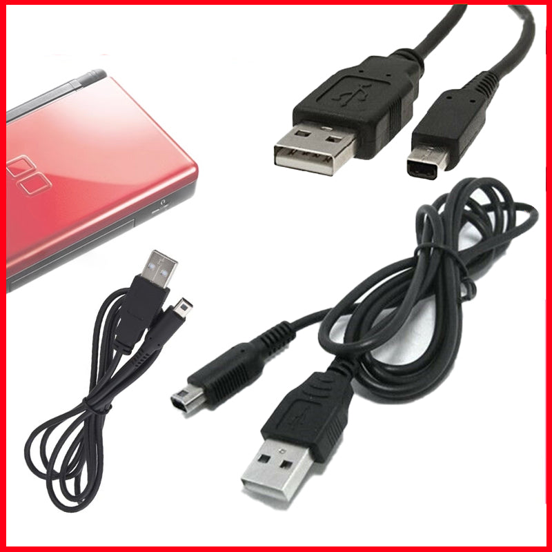 120cm USB Charger Cable for Nintendo DS Lite NDSL