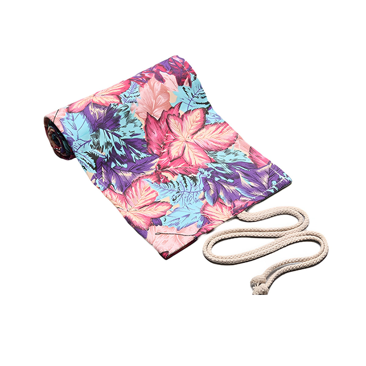 Canvas Roll Pencil Case 48/72 Holes with Drawstring Tie