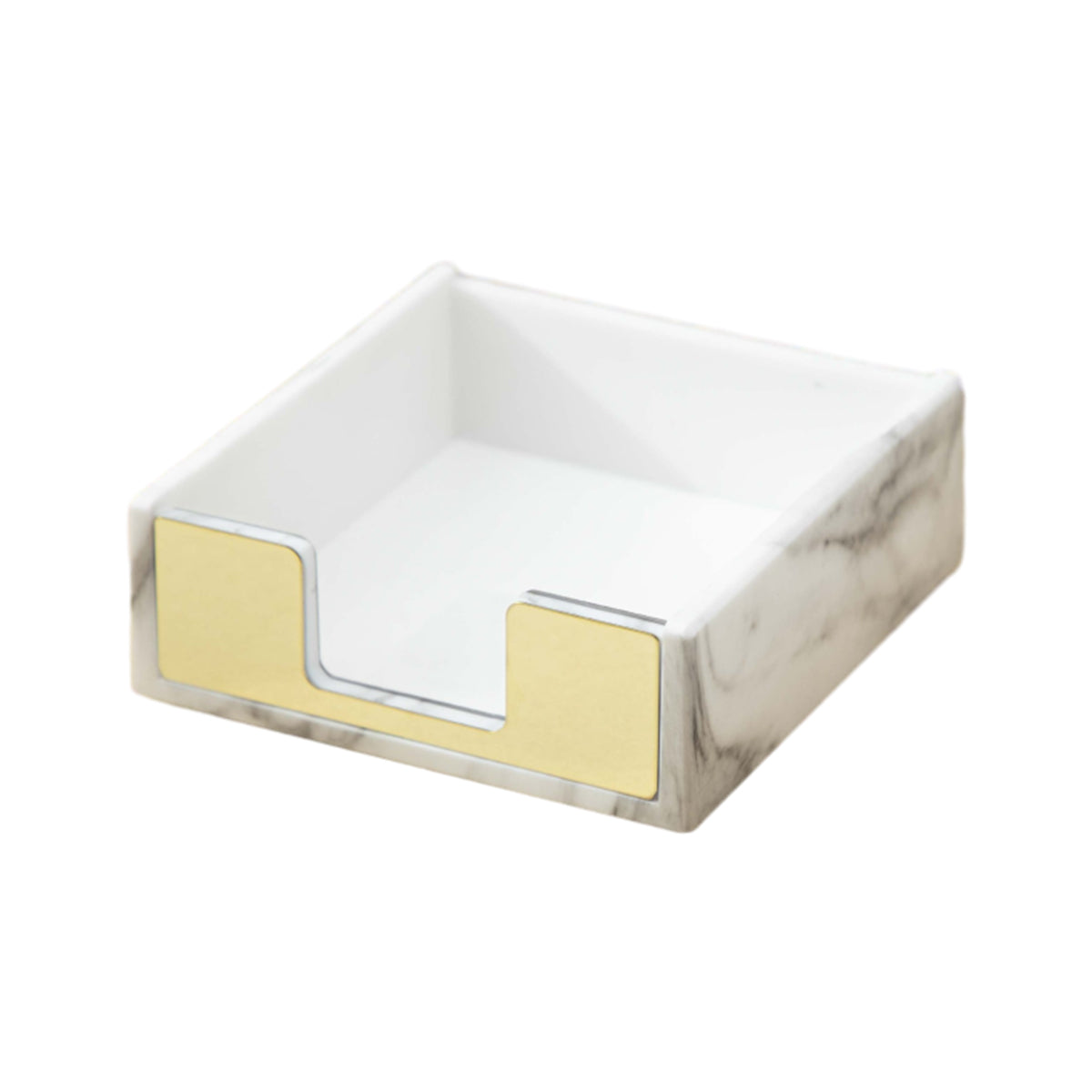 Large Desktop Sticky Note Box Organiser Acrylic Storage Holder