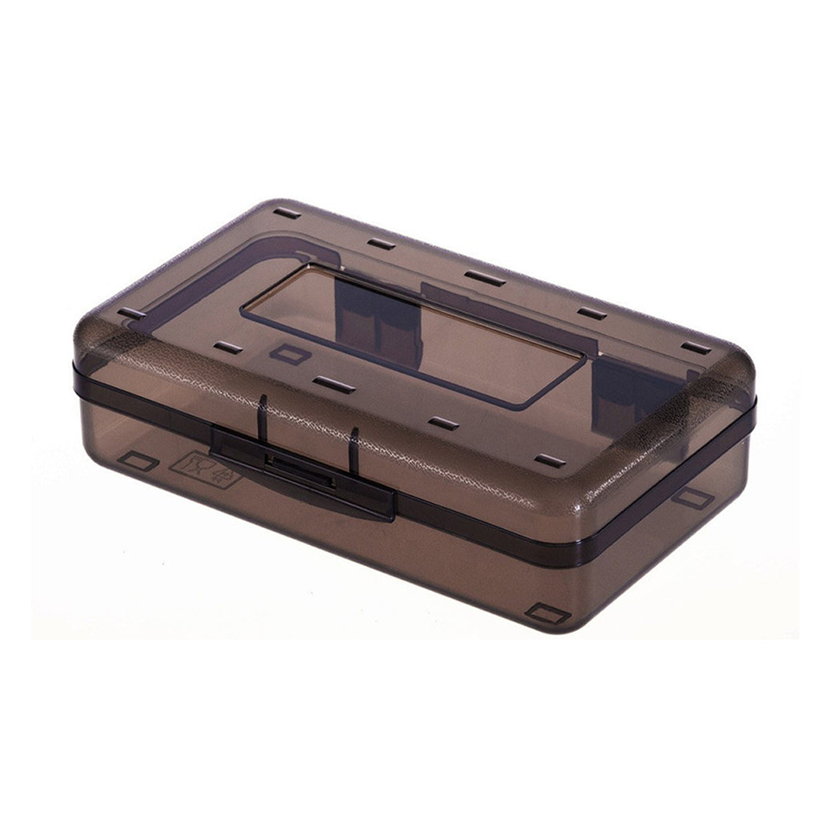 Transparent PP Plastic Pencil Case Large Capacity Multifunctional