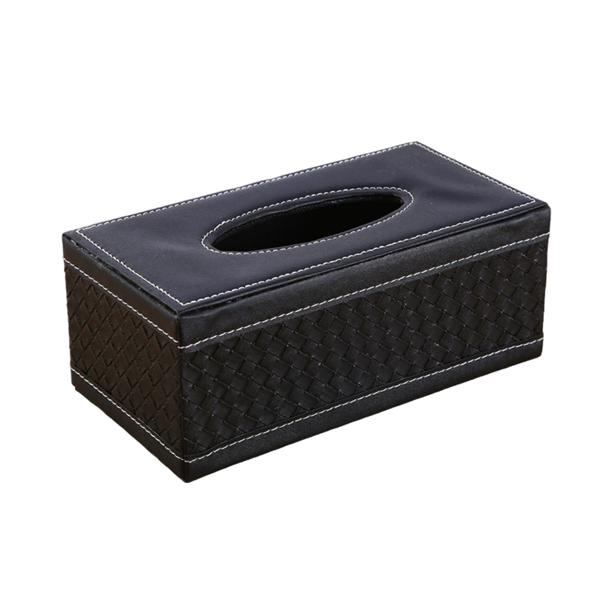 PU Leather Tissue Box Holder for Home Office