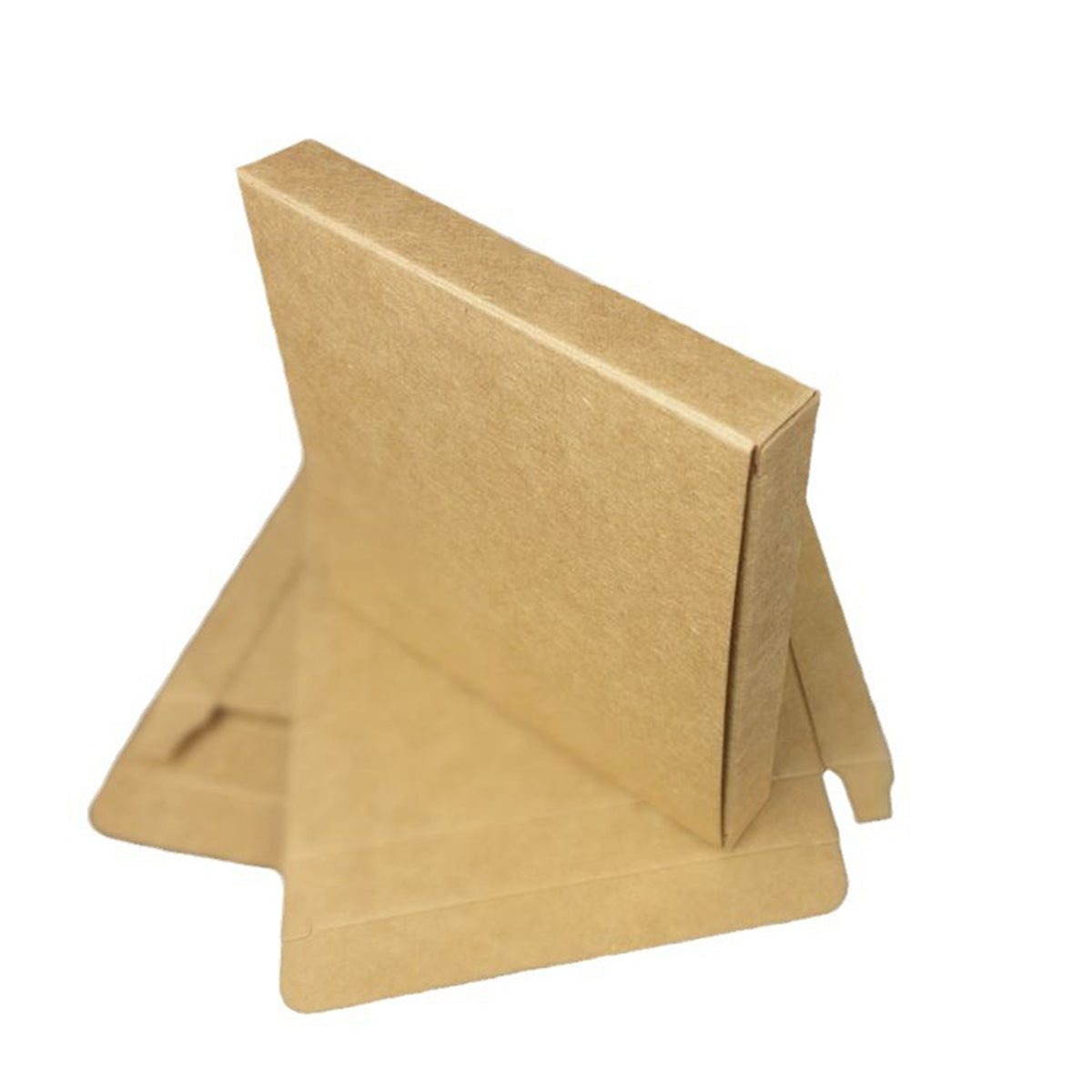 50pcs Brown Kraft Paper Shipping Boxes 2 Sizes
