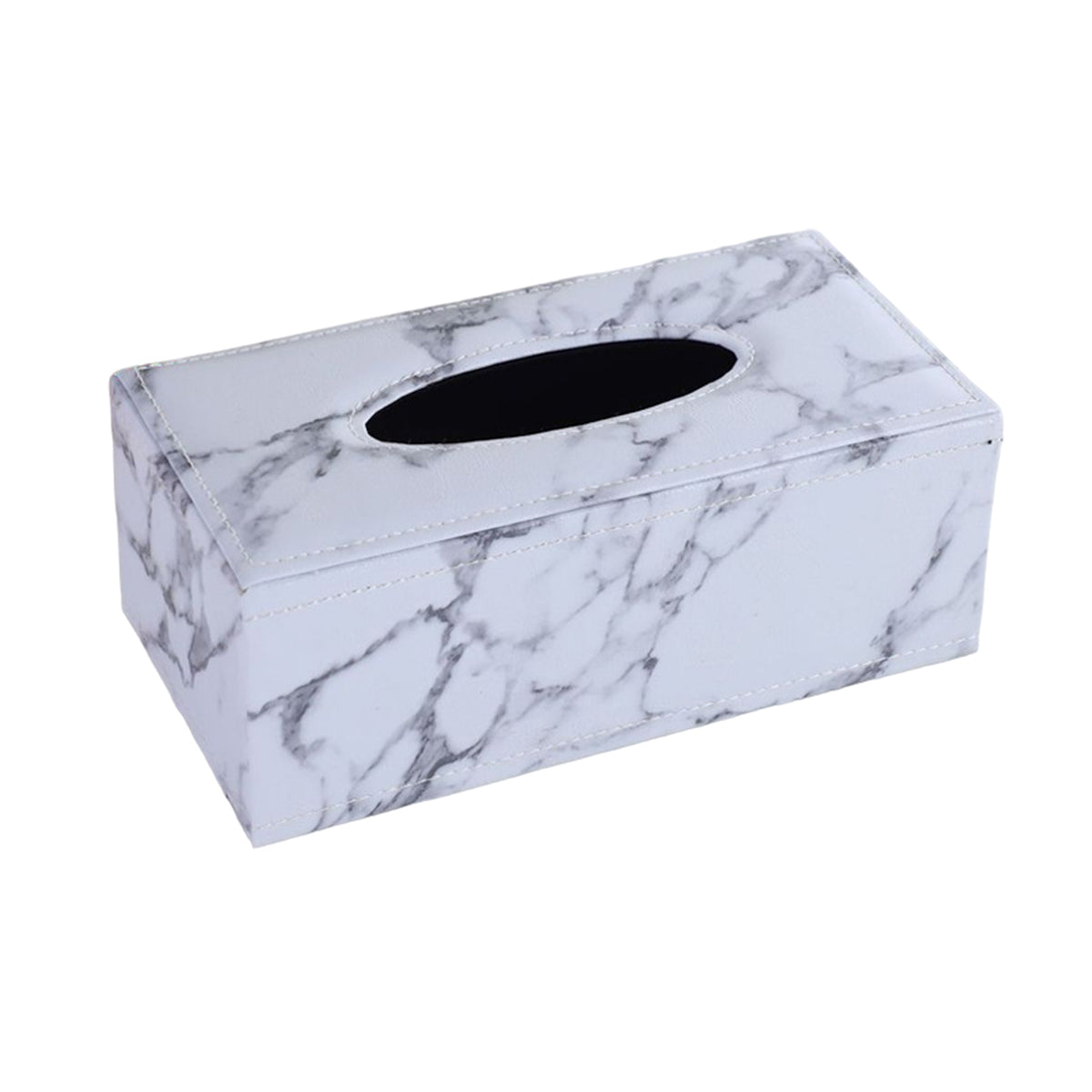 PU Leather Tissue Box Holder for Home Office