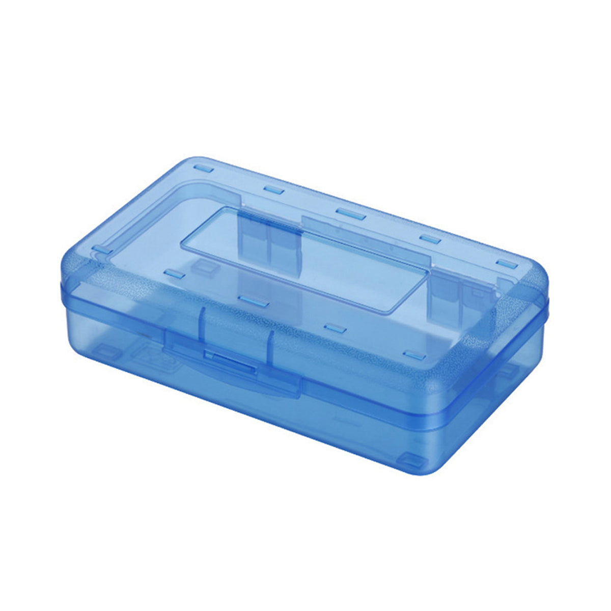 Transparent PP Plastic Pencil Case Large Capacity Multifunctional