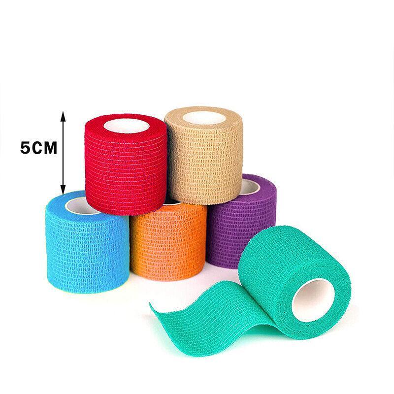 12 Pack Cohesive Vet Wrap Bandage Self-Adhesive