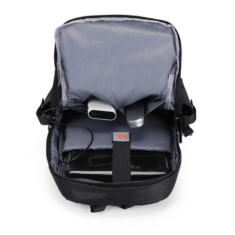 Mens Large Capacity Waterproof Laptop Backpack for Work and Travel