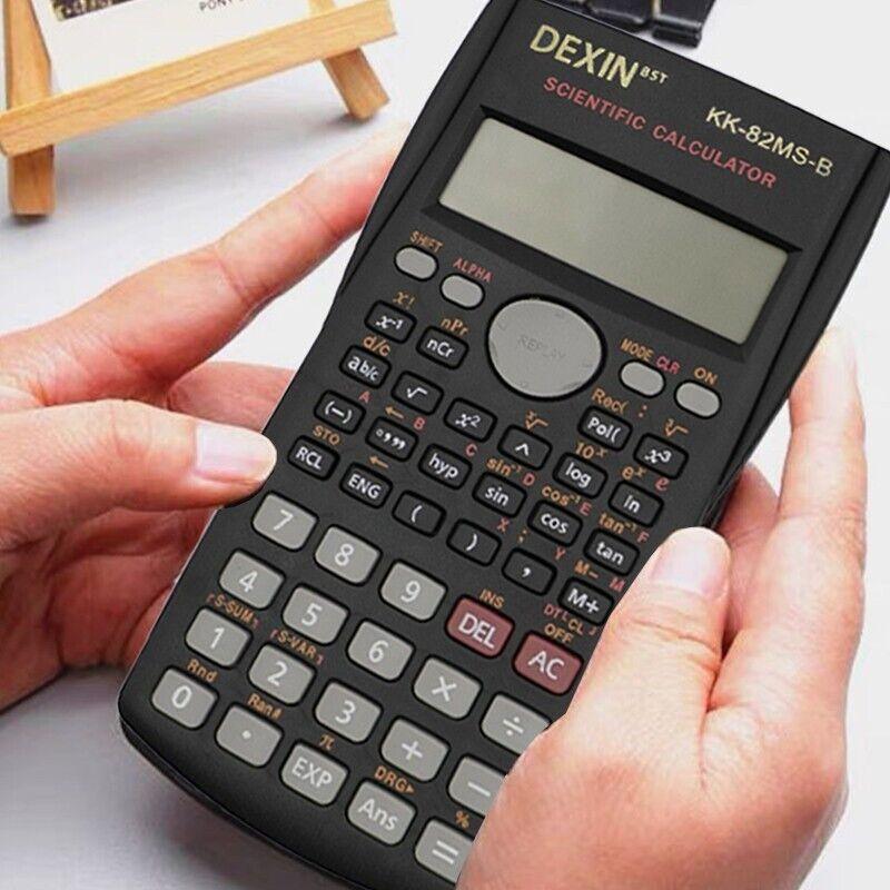 Multifunction Scientific Calculator with Dual Display and Auto Power Off