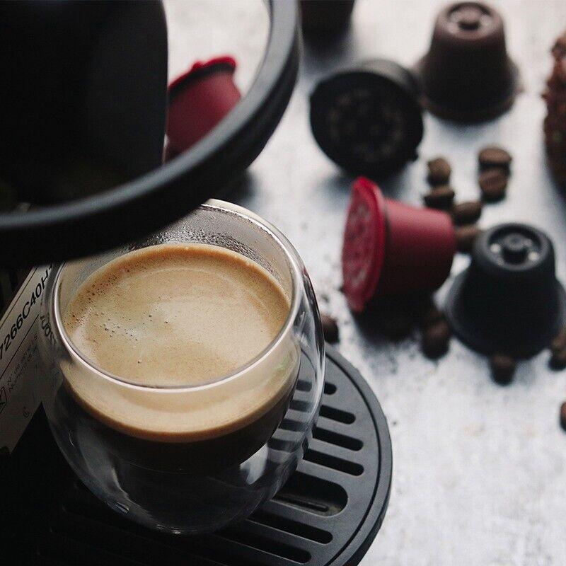 6pcs Refillable Reusable Coffee Pods for Nespresso