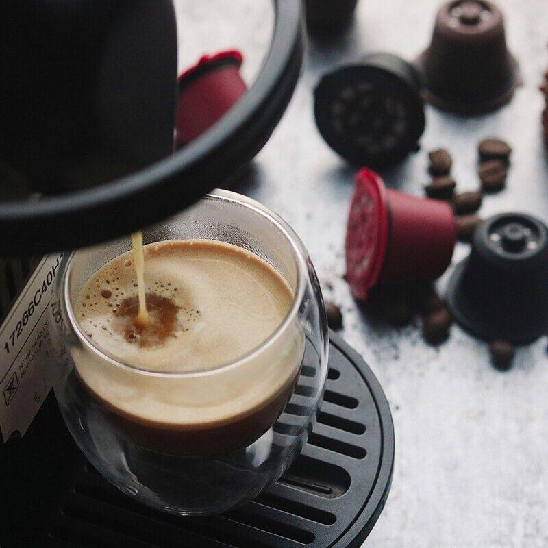 6pcs Refillable Reusable Coffee Pods for Nespresso