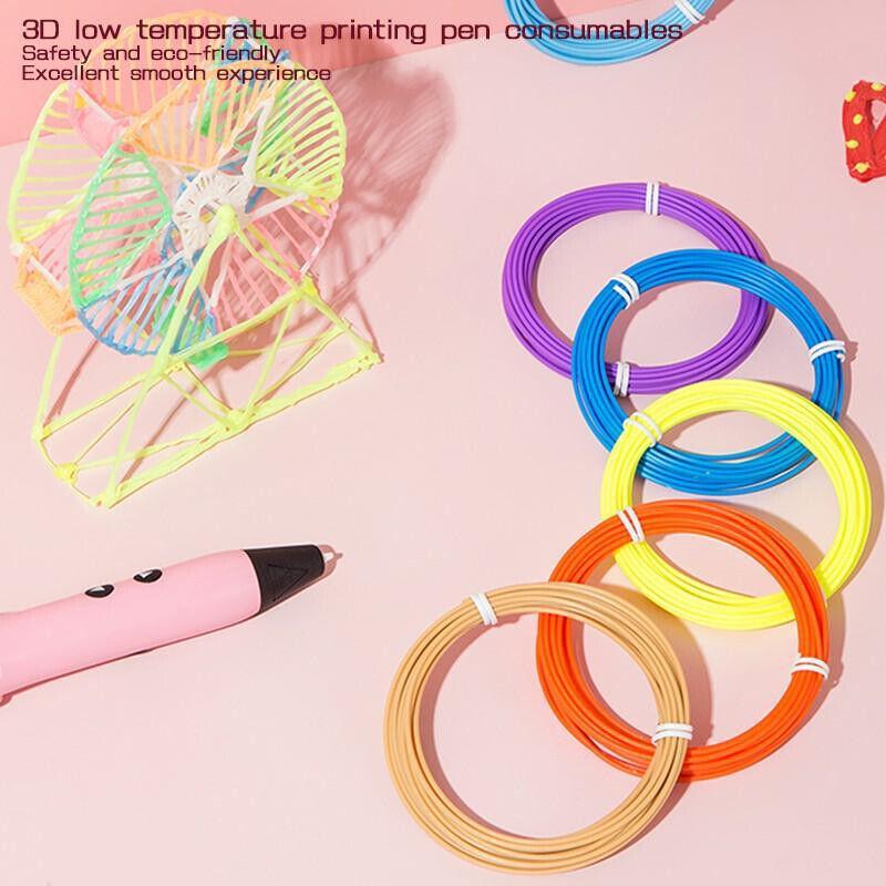 100M 10 Colours 3D Pen Filament PLA 1.75mm Set