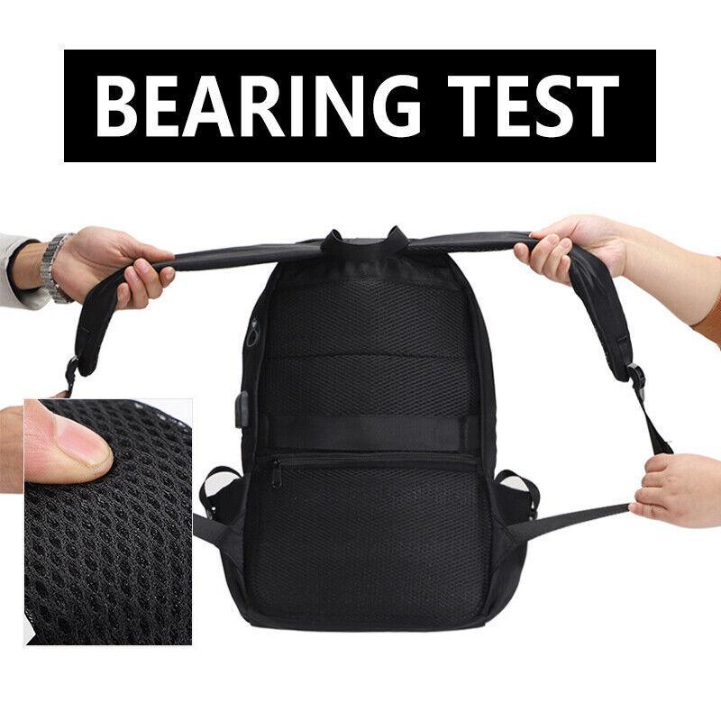 Mens Large Capacity Waterproof Laptop Backpack for Work and Travel