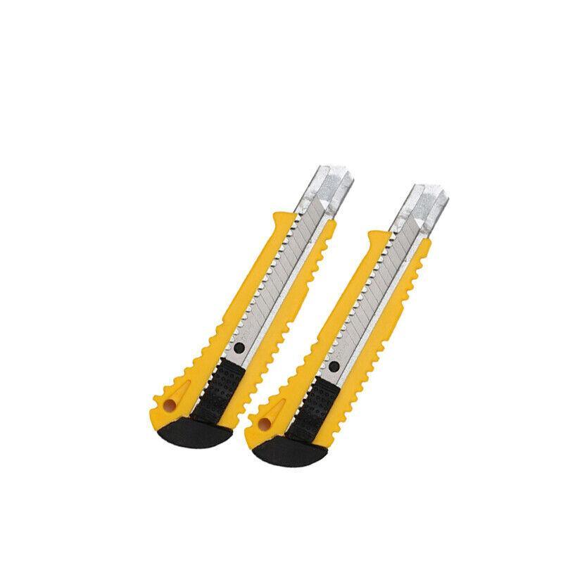 1/2/5PCS Heavy Duty Box Cutter with Retractable Snap Blade