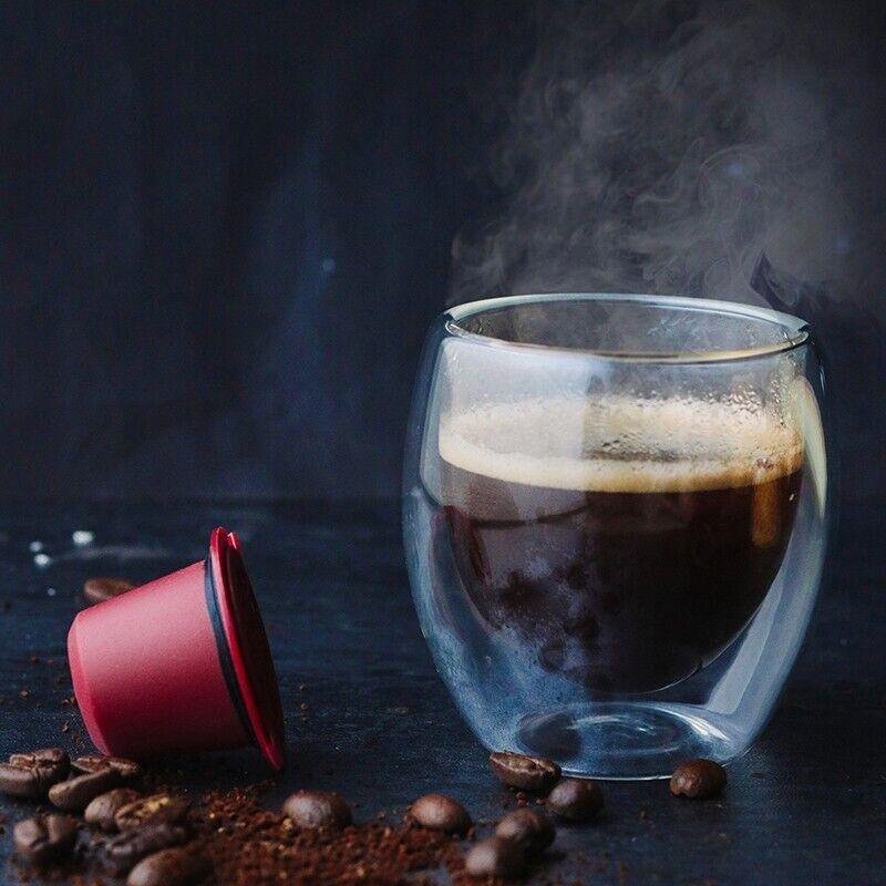 6pcs Refillable Reusable Coffee Pods for Nespresso