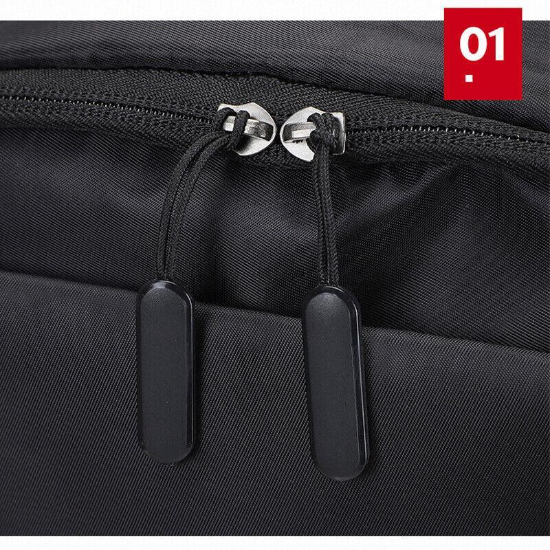 Mens Large Capacity Waterproof Laptop Backpack for Work and Travel