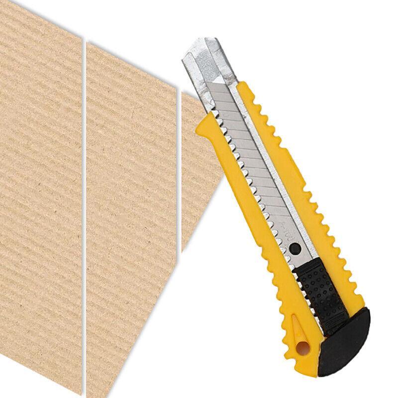 1/2/5PCS Heavy Duty Box Cutter with Retractable Snap Blade