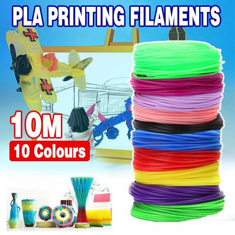 100M 10 Colours 3D Pen Filament PLA 1.75mm Set