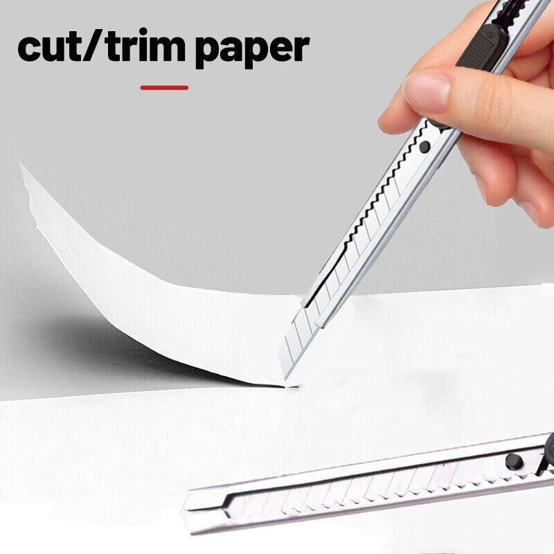 5PCS Snap Off Retractable Utility Knife Box Cutters