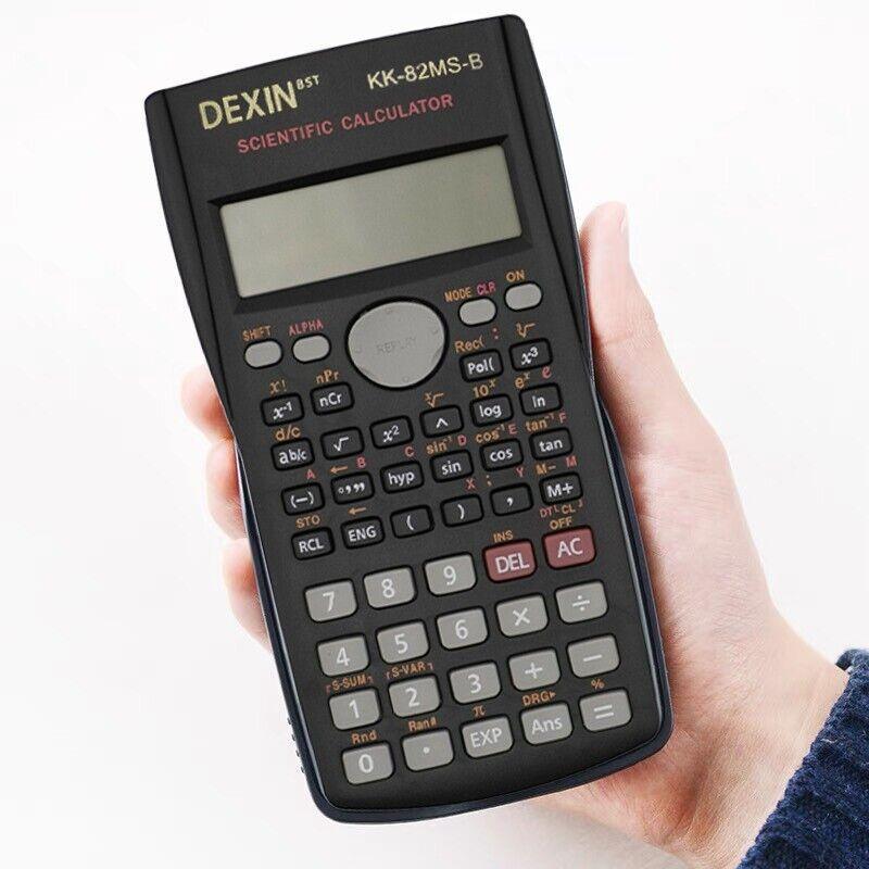 Multifunction Scientific Calculator with Dual Display and Auto Power Off
