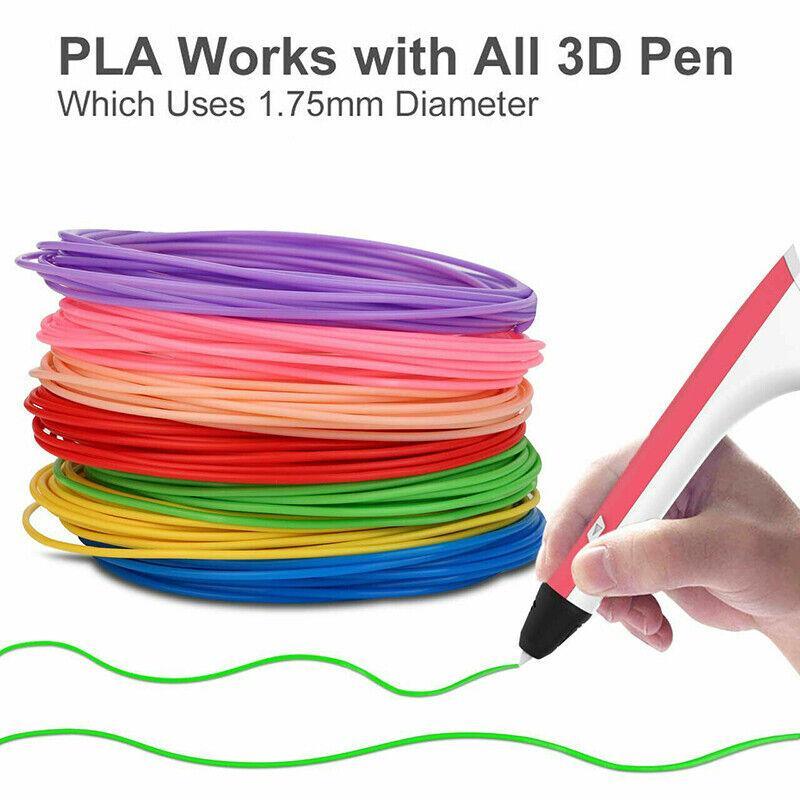100M 10 Colours 3D Pen Filament PLA 1.75mm Set
