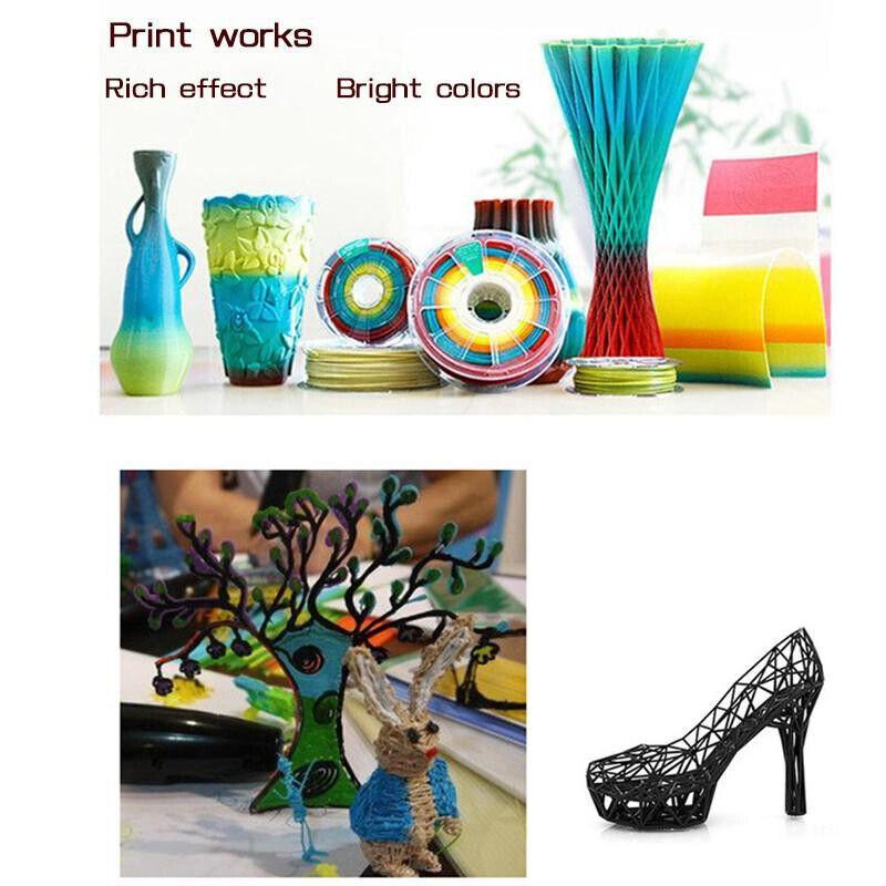 100M 10 Colours 3D Pen Filament PLA 1.75mm Set