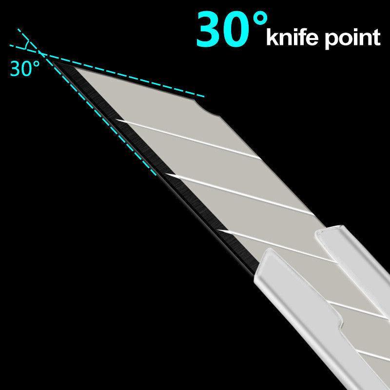 5PCS Snap Off Retractable Utility Knife Box Cutters