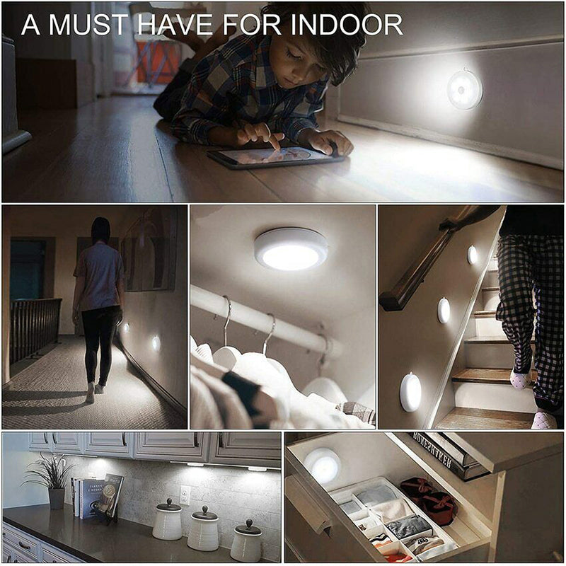 3pcs LED Motion Sensor Night Light for Stairs
