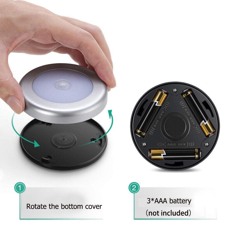 3pcs LED Motion Sensor Night Light for Stairs
