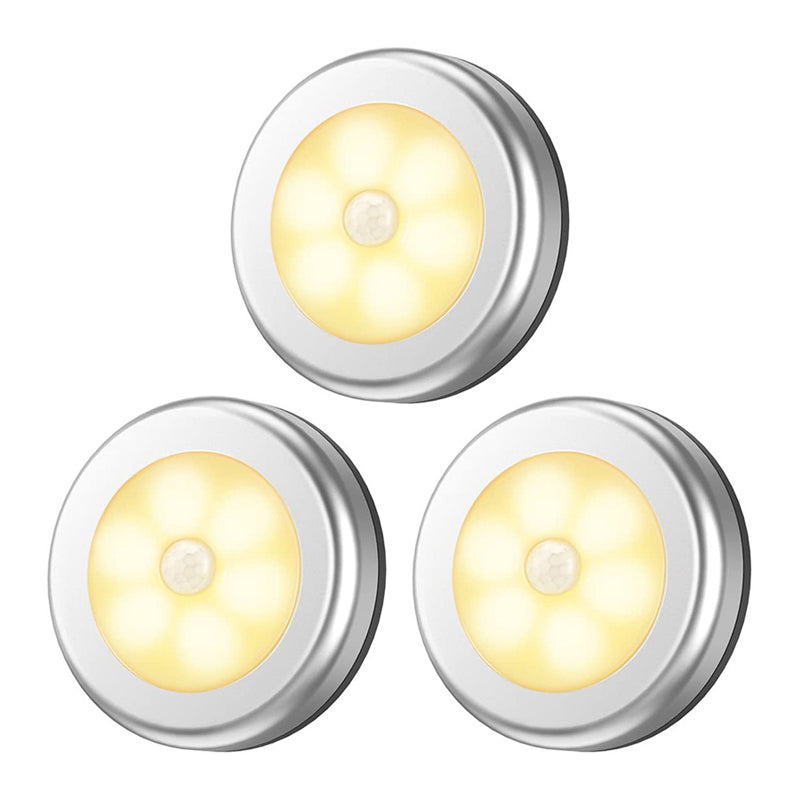 3pcs LED Motion Sensor Night Light for Stairs