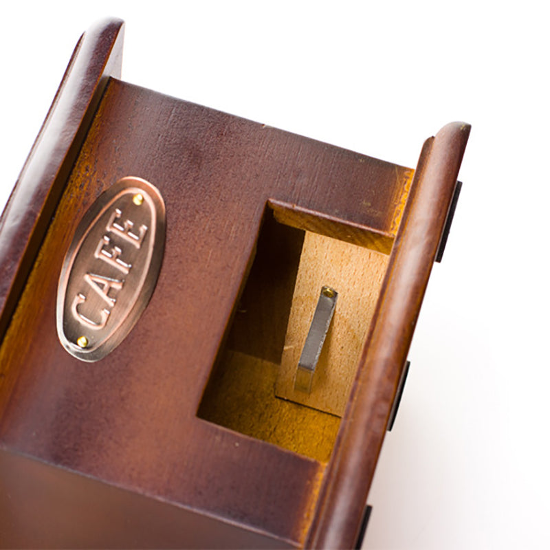 Wooden Manual Coffee Grinder with Ceramic Core