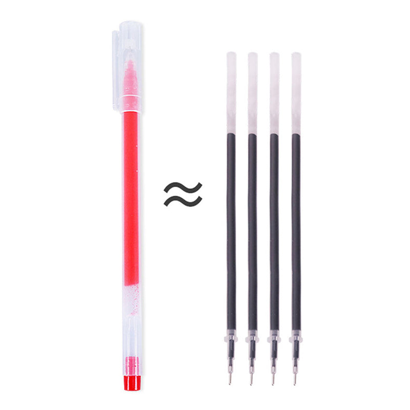 12PCS Rollerball Gel Pen Set Fine Point 0.5mm for Office & School Use