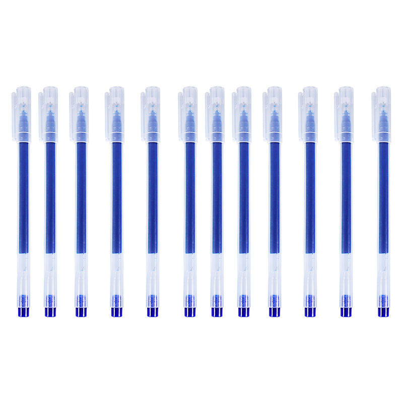 12PCS Rollerball Gel Pen Set Fine Point 0.5mm for Office & School Use