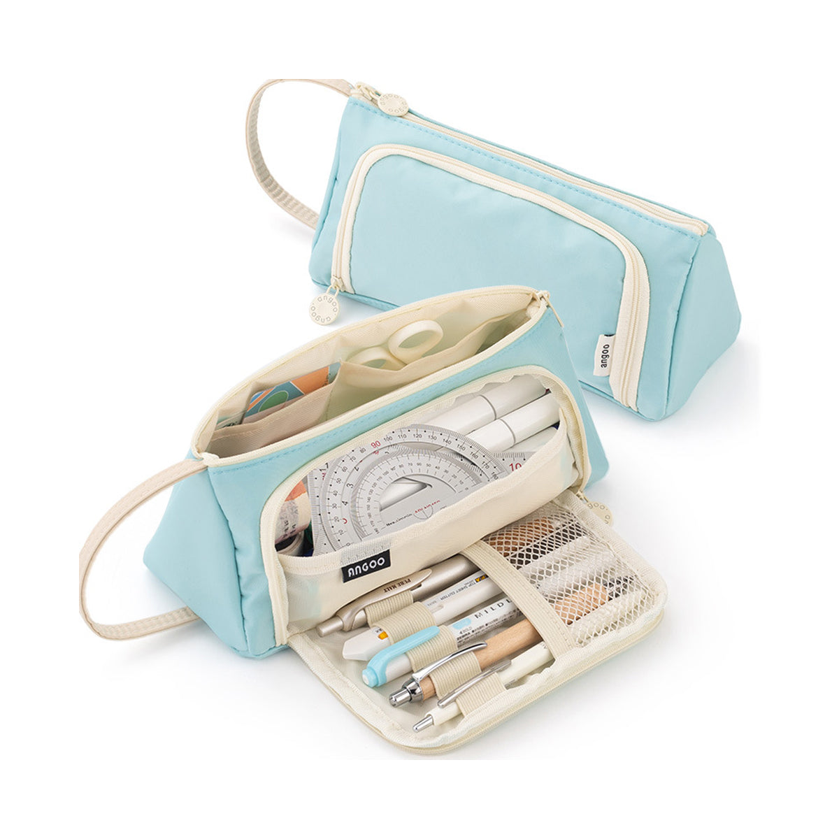 Pencil Case Large Capacity Multi-Layer with Waterproof Fabric