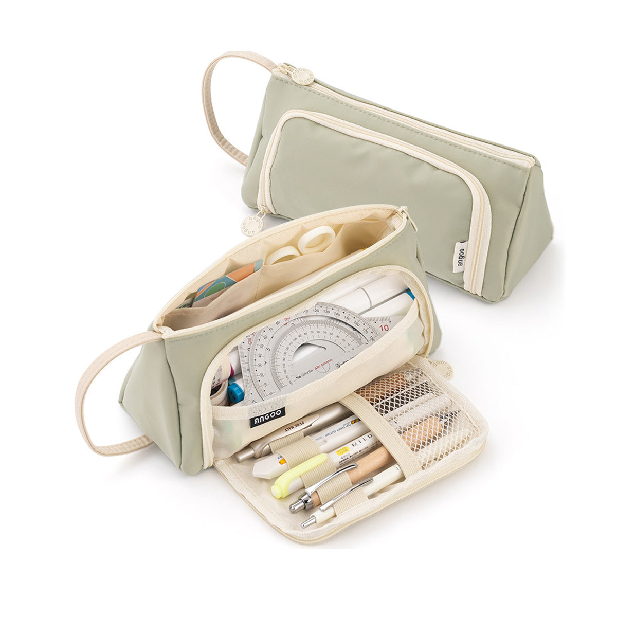 Pencil Case Large Capacity Multi-Layer with Waterproof Fabric
