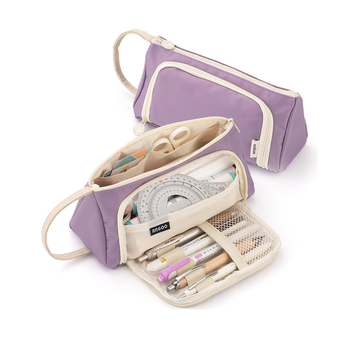 Pencil Case Large Capacity Multi-Layer with Waterproof Fabric