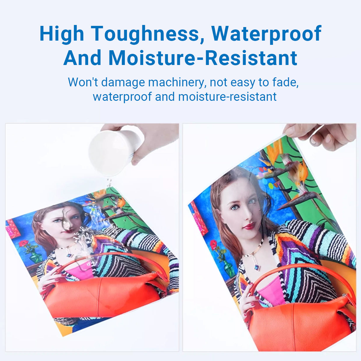 200 Sheets 6x4 Inch Photo Paper Velvet Surface 240gsm