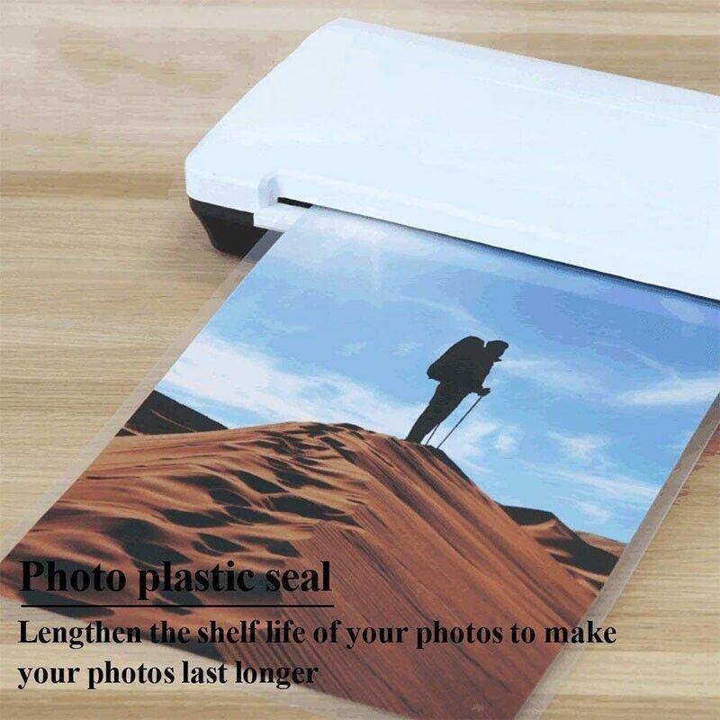 100 Pack A4 Laminating Pouches Gloss 80 Micron