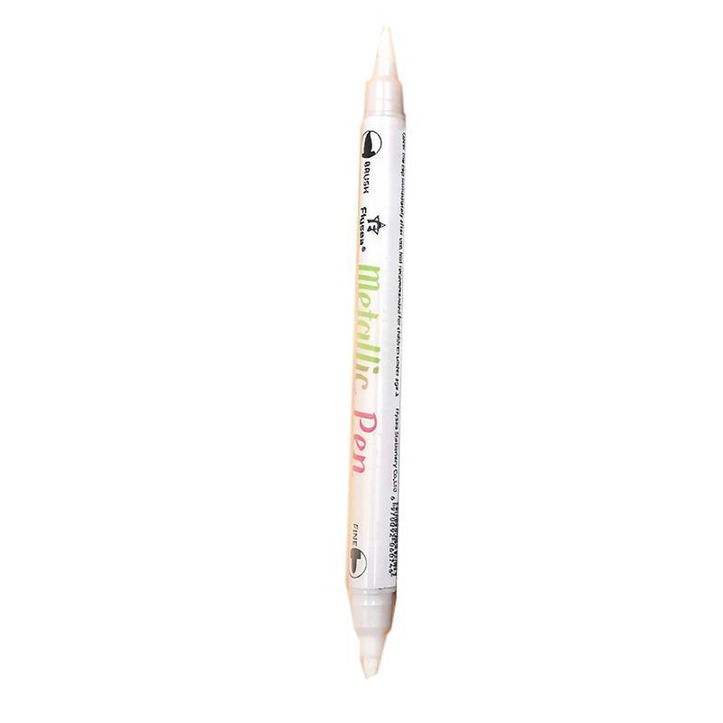 10 Colours Double Head Shimmer Metallic Marker Pens for Photo Album