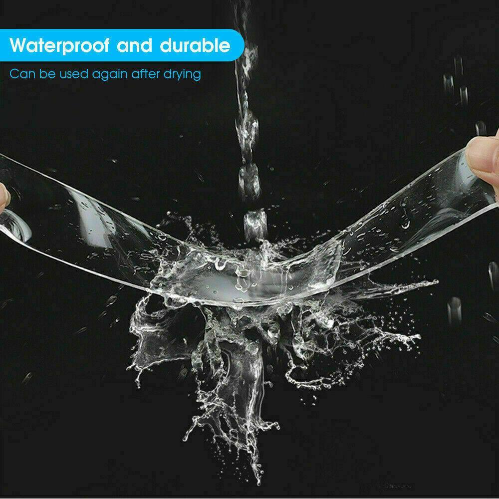 Clear Double-Sided Nano Tape Traceless Gel 20–30 mm