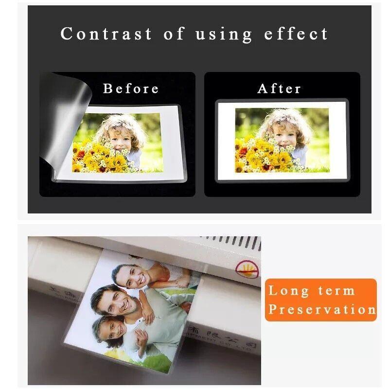 100 Pack A4 Laminating Pouches Gloss 80 Micron