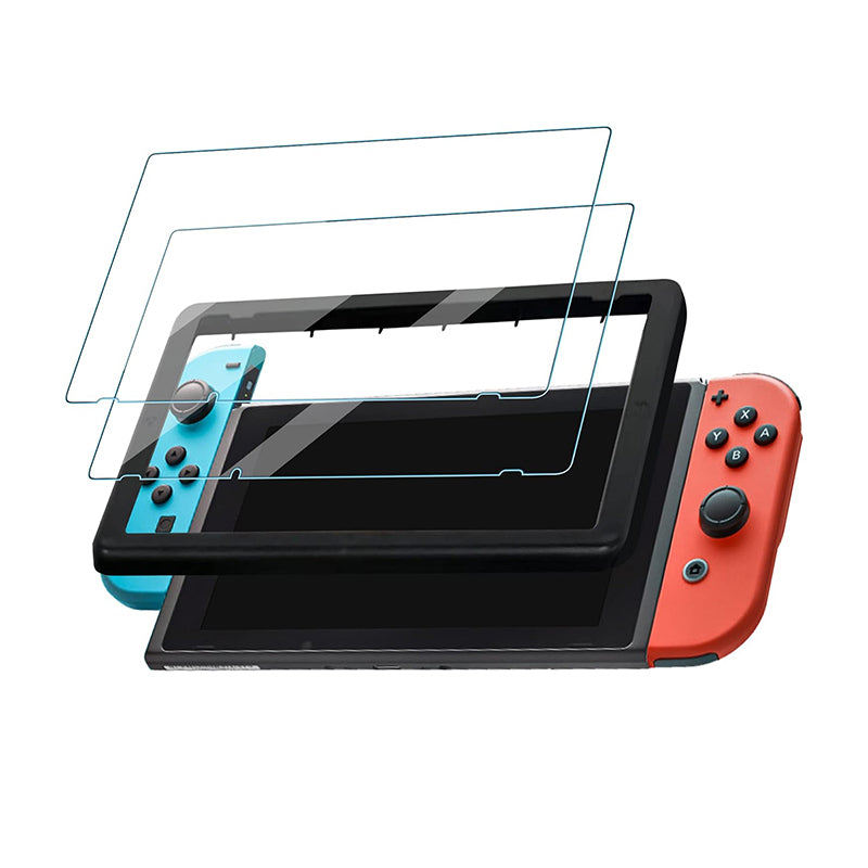2 Pcs Nintendo Switch Screen Protector 9H Tempered