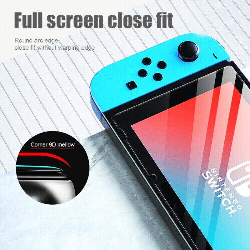 2 Pcs Nintendo Switch Screen Protector 9H Tempered