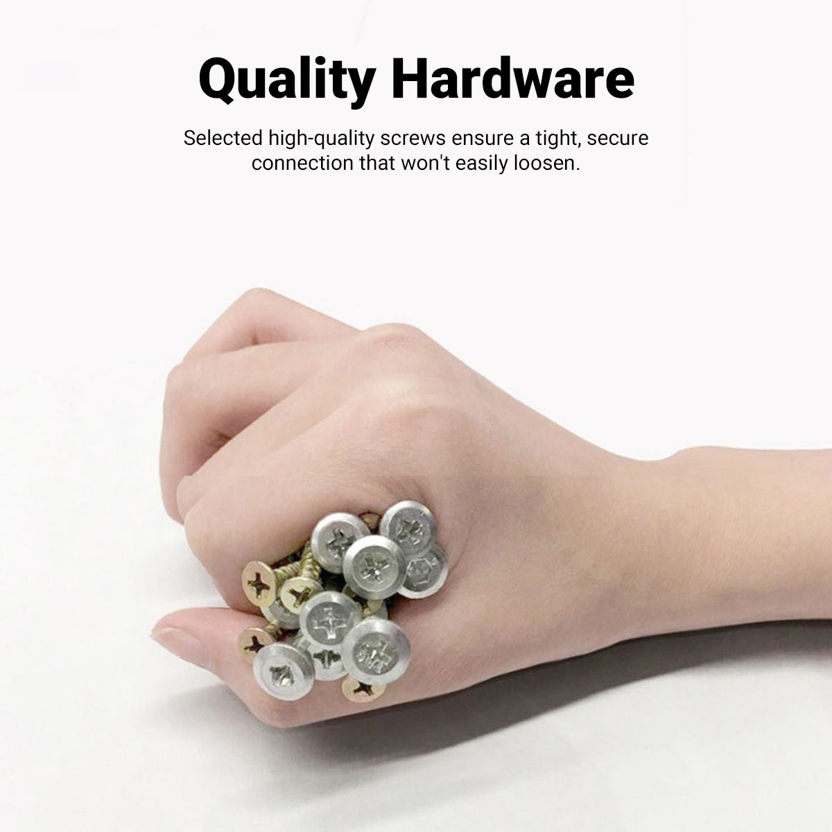 Rectangular Folding Table with Adjustable Feet and Spacious Desktop