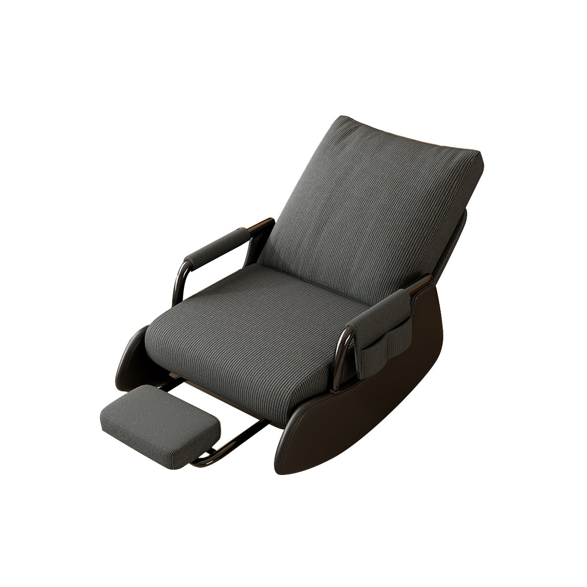 Foldable Recliner Chair 3-Level Adjustable Backrest