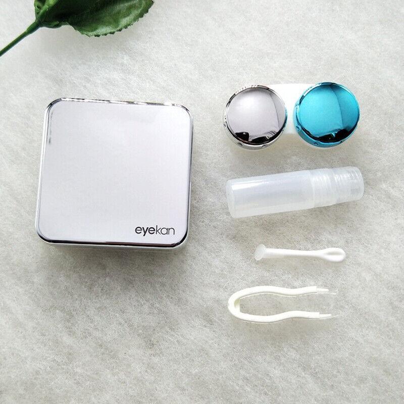 Contact Lens Case Kit with Tweezers and Remover