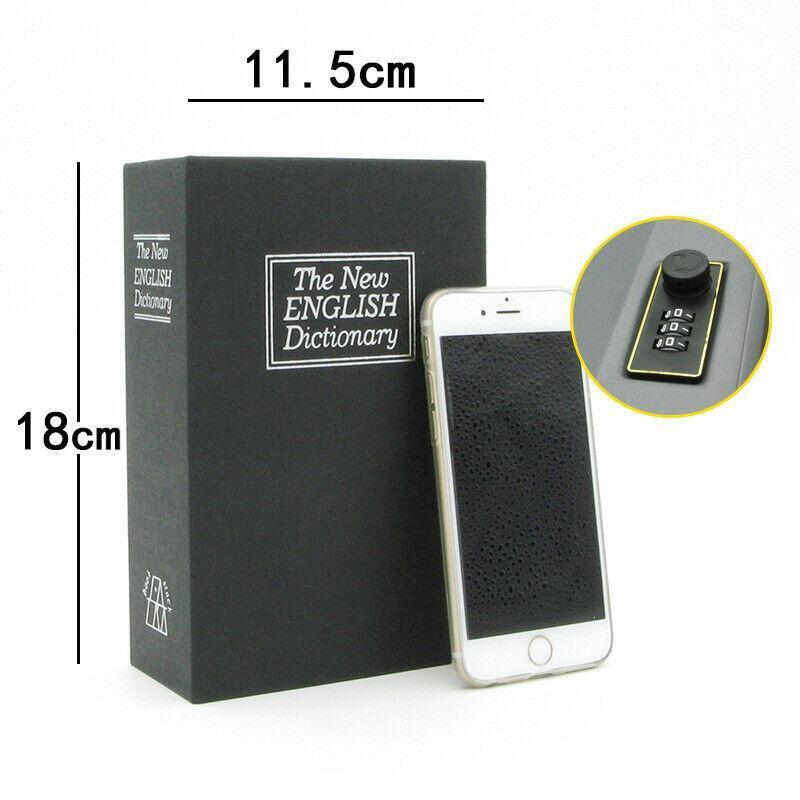 Dictionary Book Safe with Key Lock
