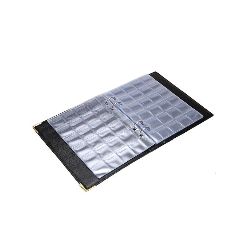 480 Pocket Coin Collection Album Book with Clear Storage Pages