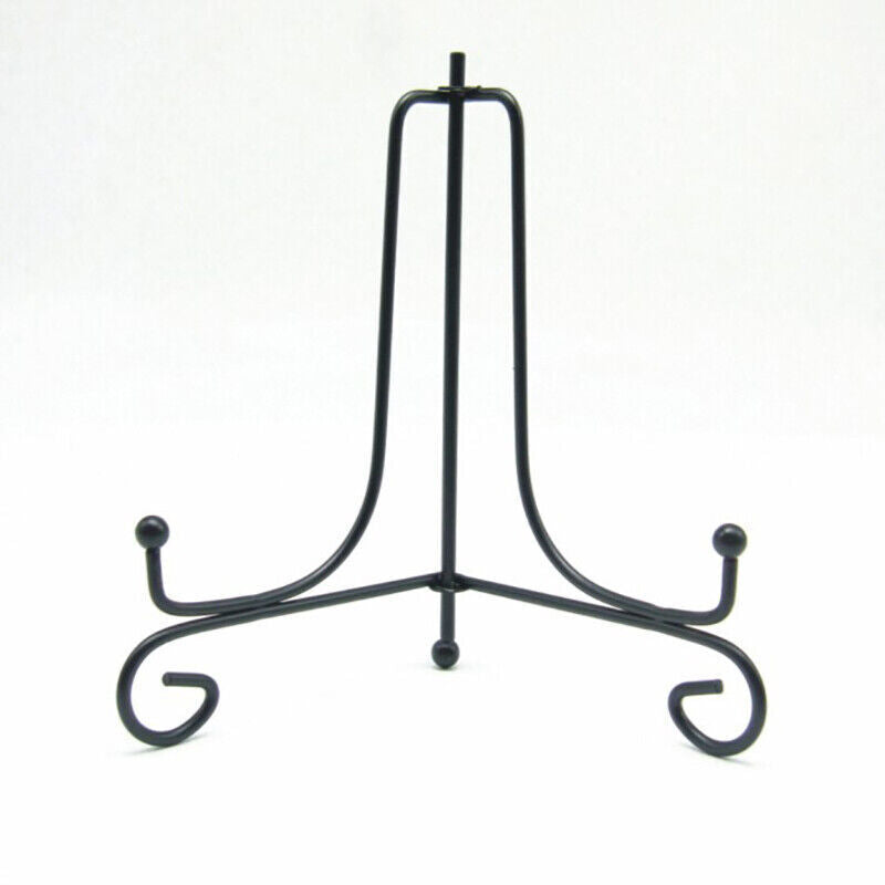 Iron Plate Display Easel for Photo Picture Bowl Dish