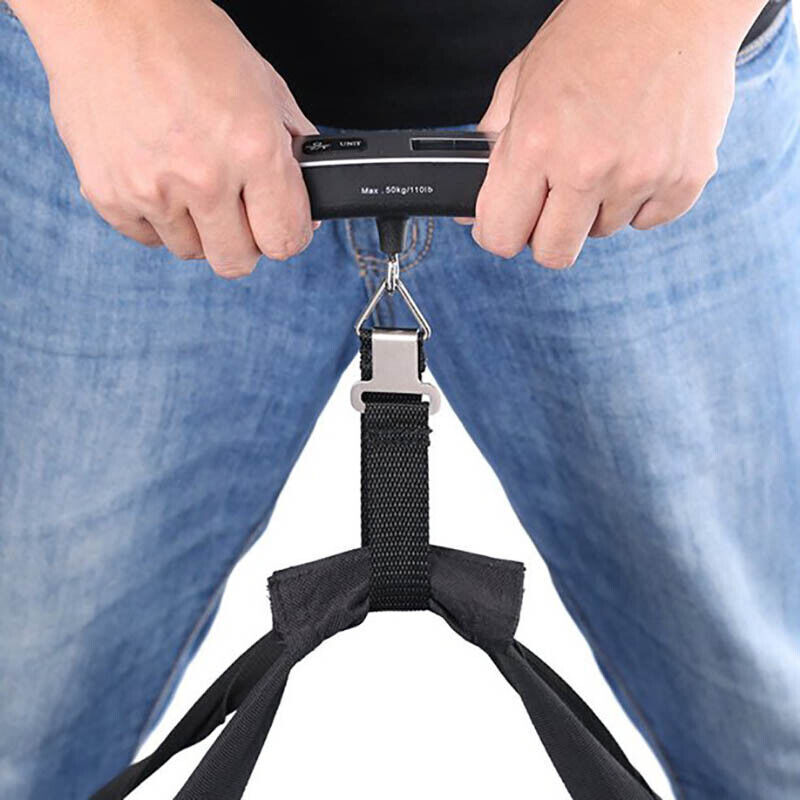 Portable Digital Luggage Scale LCD 50kg 10g Travel Weight Tool